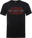 Star Wars The Last Jedi Men's Black T-Shirt