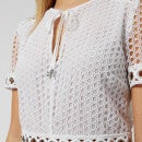 MICHAEL MICHAEL KORS Women's Lace Combo Dress - White