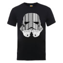 Star Wars Stormtrooper Barcode T-Shirt - Black