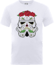 Star Wars Day Of The Dead Stormtrooper T-Shirt - White
