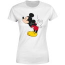 Disney Mickey Mouse Mickey Split Kiss Frauen T-Shirt - Weiß