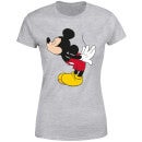 T-Shirt Disney Topolino Topolino Split Kiss - Grigio - Donna