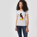 Disney Mickey Mouse Mickey Split Kiss Women's T-Shirt - Grey