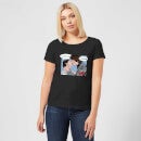 Star Wars Leia en Han Solo Love Dames T-shirt - Zwart