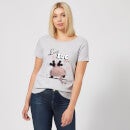 Camiseta Disney Mickey Mouse Love Bug - Mujer - Gris