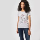 Camiseta Disney Blancanieves y los siete enanitos Love At First Bite - Mujer - Gris