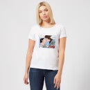 Star Wars Leia en Han Solo Love Dames T-shirt - Wit