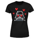 T-Shirt Femme Dark Vador Amoureux (Star Wars) - Noir