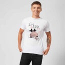 T-Shirt Homme Love Bug Mickey & Minnie Mouse (Disney) - Blanc