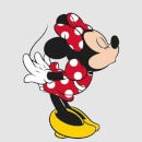T-Shirt Disney Topolino Minnie Split Kiss - Grigio
