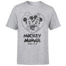 Disney Minnie Mickey Since 1928 T-Shirt - Grau