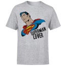 T-Shirt Homme Superman Lover (DC Comics) - Gris