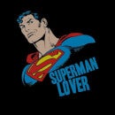 T-Shirt Homme Superman Lover (DC Comics) - Noir