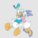 Disney Donald and Daisy Duck Kiss T-shirt - Grijs