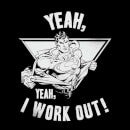 Sudadera DC Comics Superman "Yeah, I Work Out" - Hombre - Negro