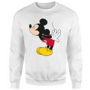 Disney Mickey Mouse Mickey Split Kiss Pullover - Weiß