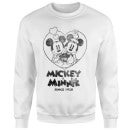 Disney Mickey & Minnie Since 1928 Trui - Wit