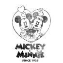 Disney Minnie Mickey Since 1928 Pullover - Weiß