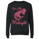 Disney Princess Midnight Women's Sweatshirt - Black