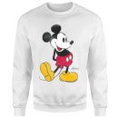 Sudadera Disney Mickey Mouse Pose Clásico - Hombre - Blanco