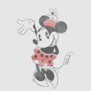 Camiseta Disney Mickey Mouse Minnie Saludo - Mujer - Gris