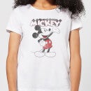 Disney Mickey Mouse Presents Women's T-Shirt - White