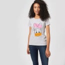 Disney Mickey Mouse Daisy Duck Head Frauen T-Shirt - Grau