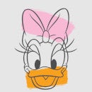 T-Shirt Disney Topolino Daisy Duck Head - Grigio - Donna