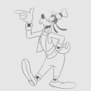 Camiseta Disney Mickey Mouse Goofy Pose Clásico - Mujer - Gris