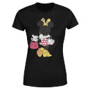 T-Shirt Disney Topolino Minnie Mouse Back Pose - Nero - Donna