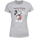 Disney Mickey Mouse Presents Women's T-Shirt - Grey