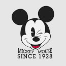 T-Shirt Femme Mickey Mouse Depuis 1928 (Disney) - Gris