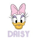 Disney Mickey Mouse Daisy Face Women's T-Shirt - White