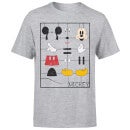 Disney Mickey Mouse Construction Kit T-Shirt - Grey
