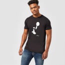 T-Shirt Homme Mickey Mouse Chut ! (Disney) - Noir