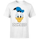 Disney Mickey Mouse Donald Face T-Shirt - White