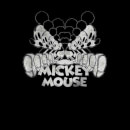 Disney Mickey Mouse Gespiegeld T-shirt - Zwart
