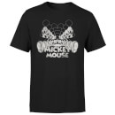 T-Shirt Homme Mickey Mouse Miroir (Disney) - Noir