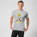 Disney Mickey Mouse Goofy Face T-Shirt - Grey