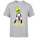 Disney Mickey Mouse Goofy Face T-Shirt - Grey