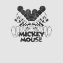 Disney Mickey Mouse Mirrored T-Shirt - Grey