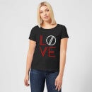 Camiseta "Love Geo" - Mujer - Negro