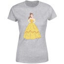 T-Shirt Femme Princesse Belle Classique - La Belle et la Bête (Disney) - Gris