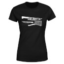Camiseta para mujer The Best Way To Cut Them Carbs - Negro