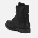 Wrangler Men's Aviator Roll Down Suede Lace Up Boots - Black
