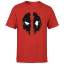 Marvel Deadpool Splat Face T-Shirt - Rood