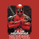 Sudadera con brazos cruzados Deadpool de Marvel - Rojo