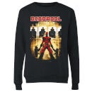 Marvel Deadpool Target Practice Women's Sweatshirt - Black