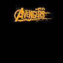 Marvel Avengers Infinity War Orange Logo Damen T-Shirt - Schwarz