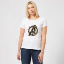 Camiseta Avengers Infinity War Avengers Logo para mujer - Blanco